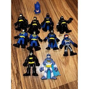 Imaginext DC Super Friends‎ BATMAN 11 Different Variation Figures toys